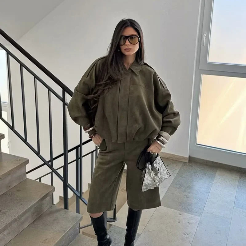 Loose fit zip jacket with long sleeves, product photo 3