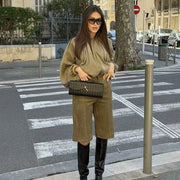 Long sleeve jacket with room to layer underneath, product photo 5